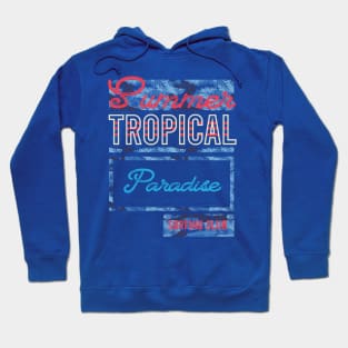 Summer Tropical Paradise Hoodie